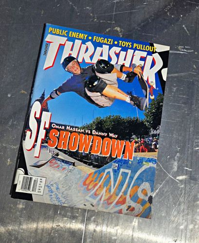 Vintage thrasher magazine - thrasher,
