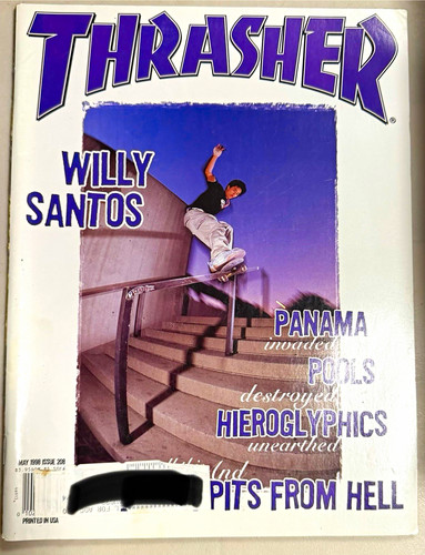 Thrasher magazine may - thrasher, 1998