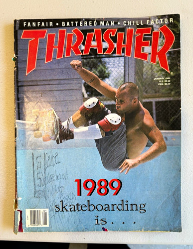 Thrasher magazine january 1989 - thrasher,