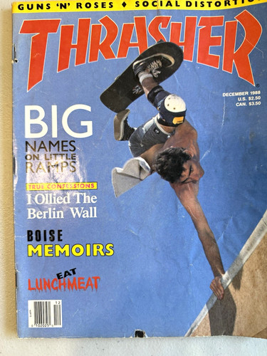 Thrasher magazine december - thrasher,
